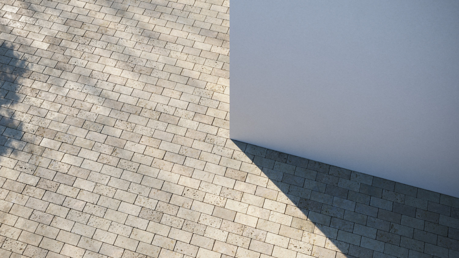 Travertine pavement texture